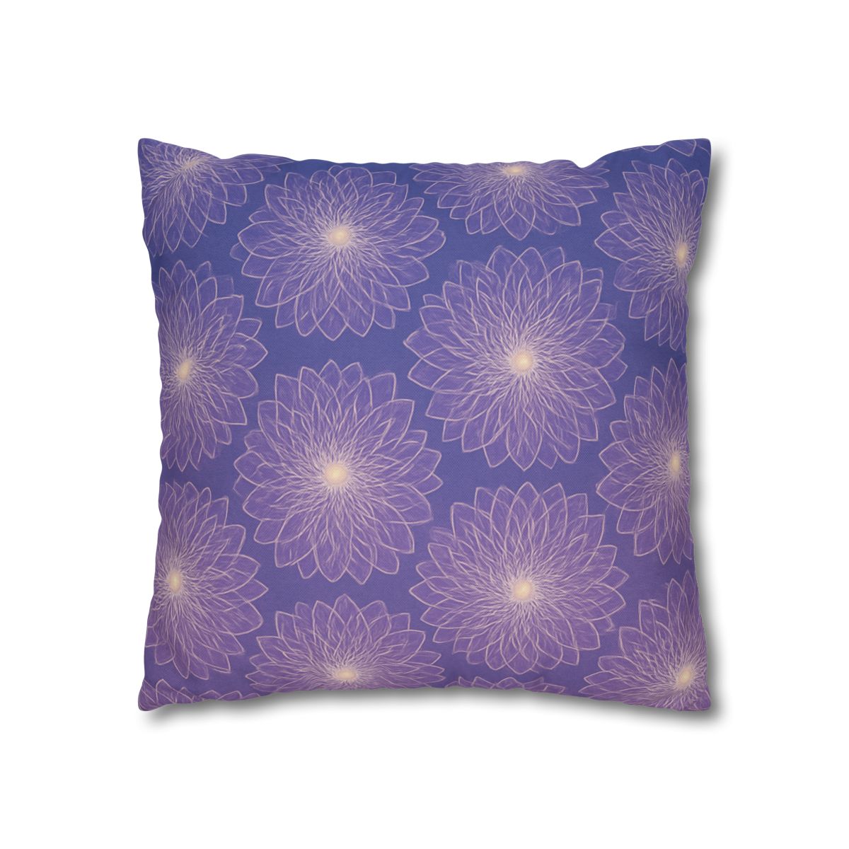 Cosmic Blossom Lattice designer print pillow cases