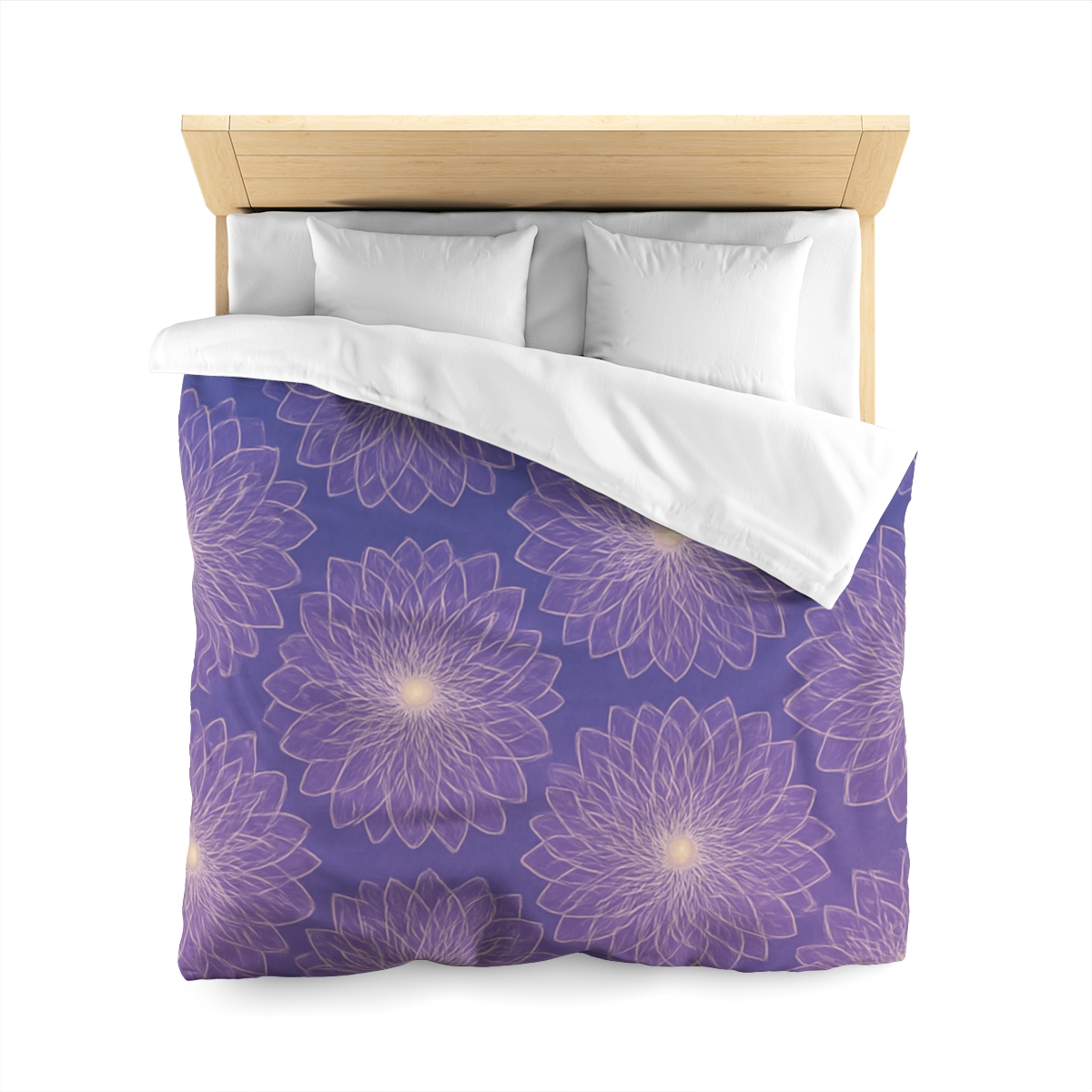 Cosmic Blossom Lattice duvets for gifts