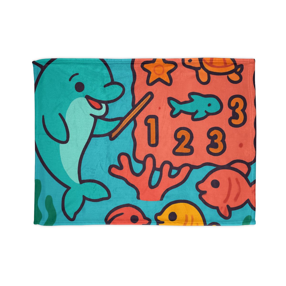 Cosmic Coral Reef Classroom unique gift blanketscustom blankets