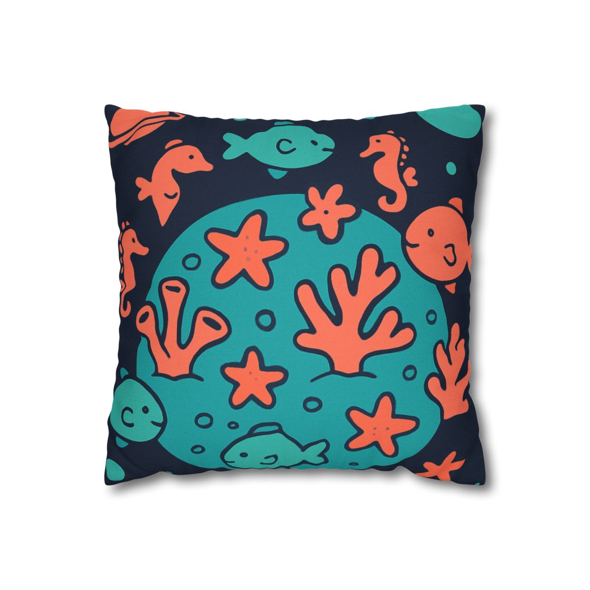 Cosmic Coral Reef Planet stylish decorative pillowcases