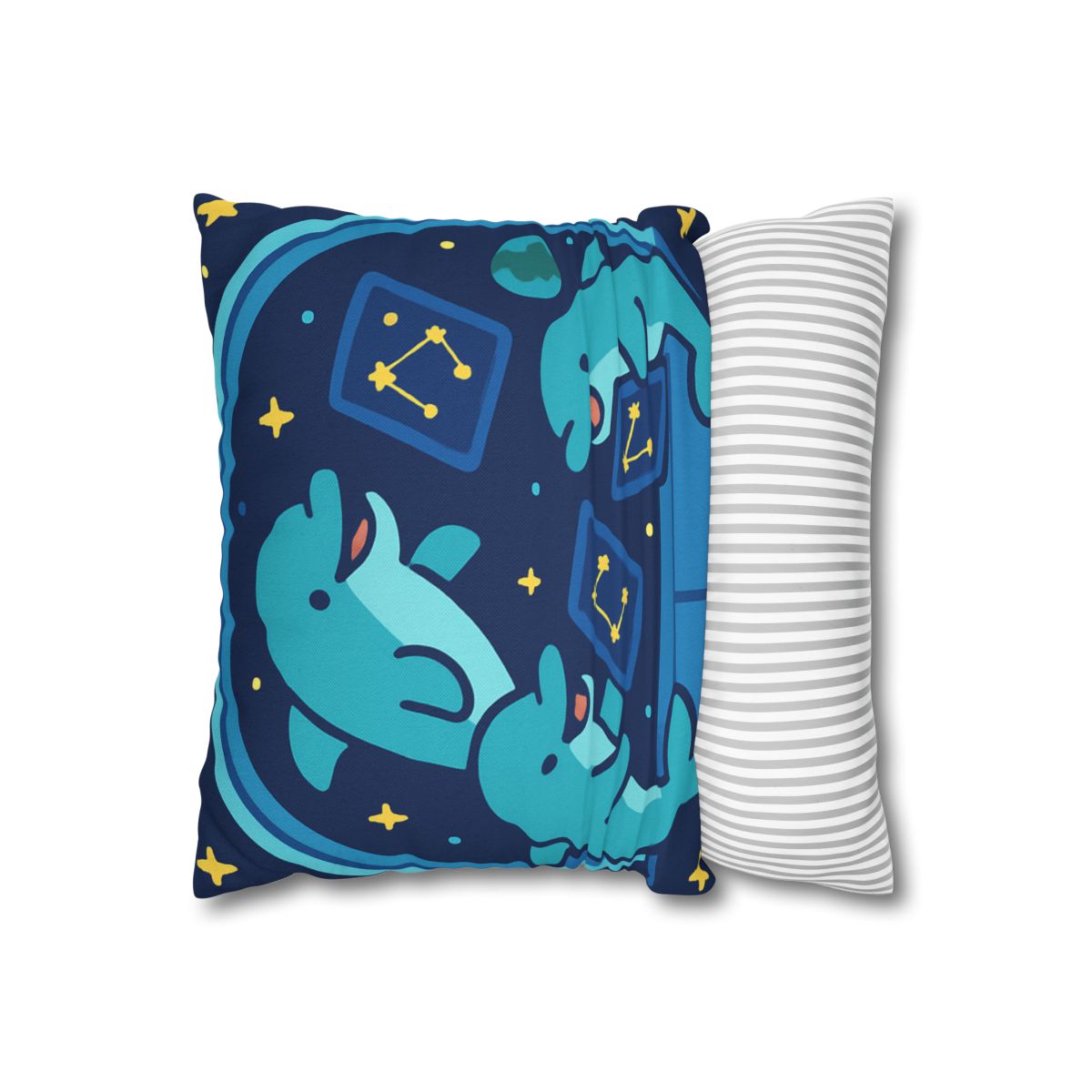 Cosmic Dolphin Classroom unique gift pillow cases