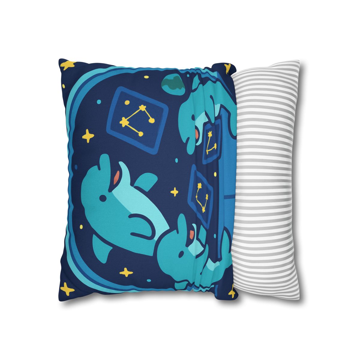 Cosmic Dolphin Classroom unique gift pillow cases