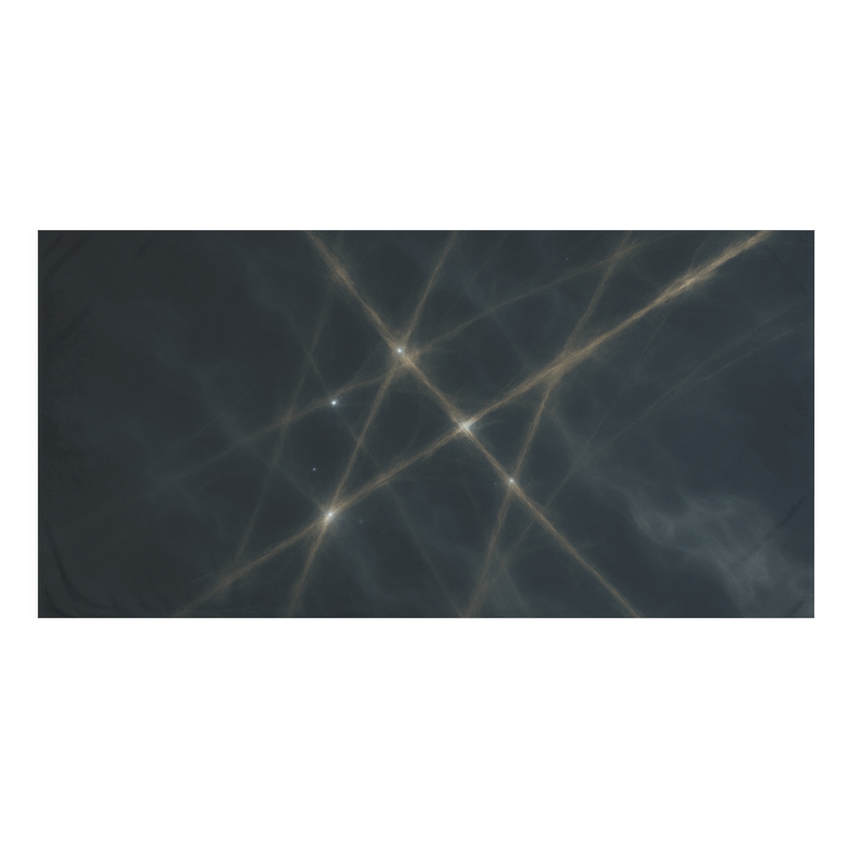 Cosmic Dust Lattice Drift stylish beach towels