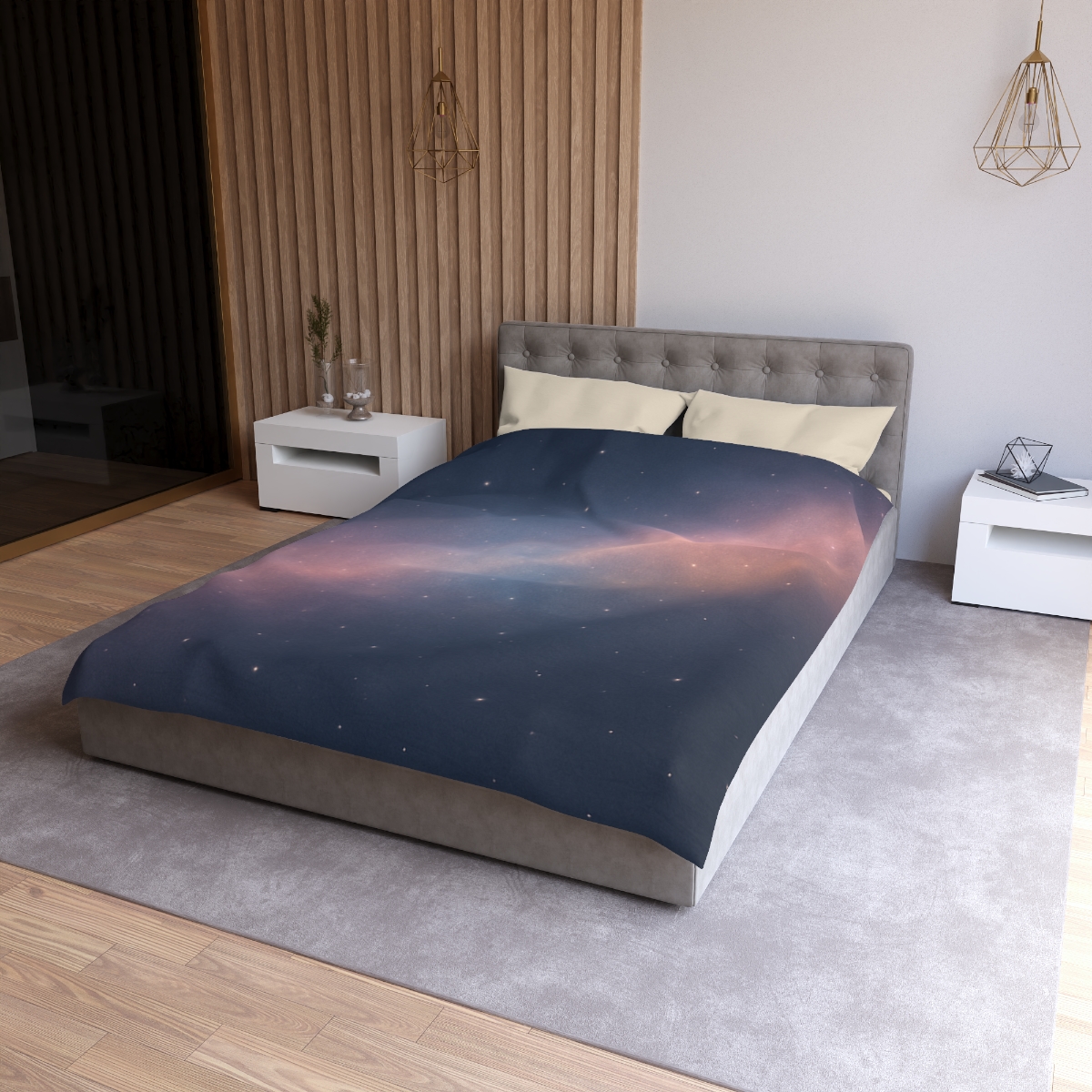 Cosmic Dust Prism Veil trendy bedroom duvets