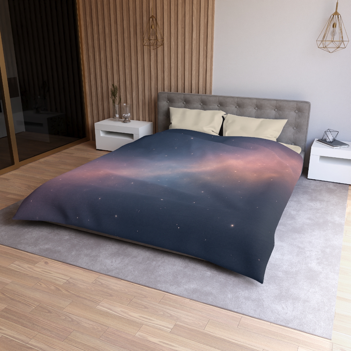 Cosmic Dust Prism Veil trendy bedroom duvets