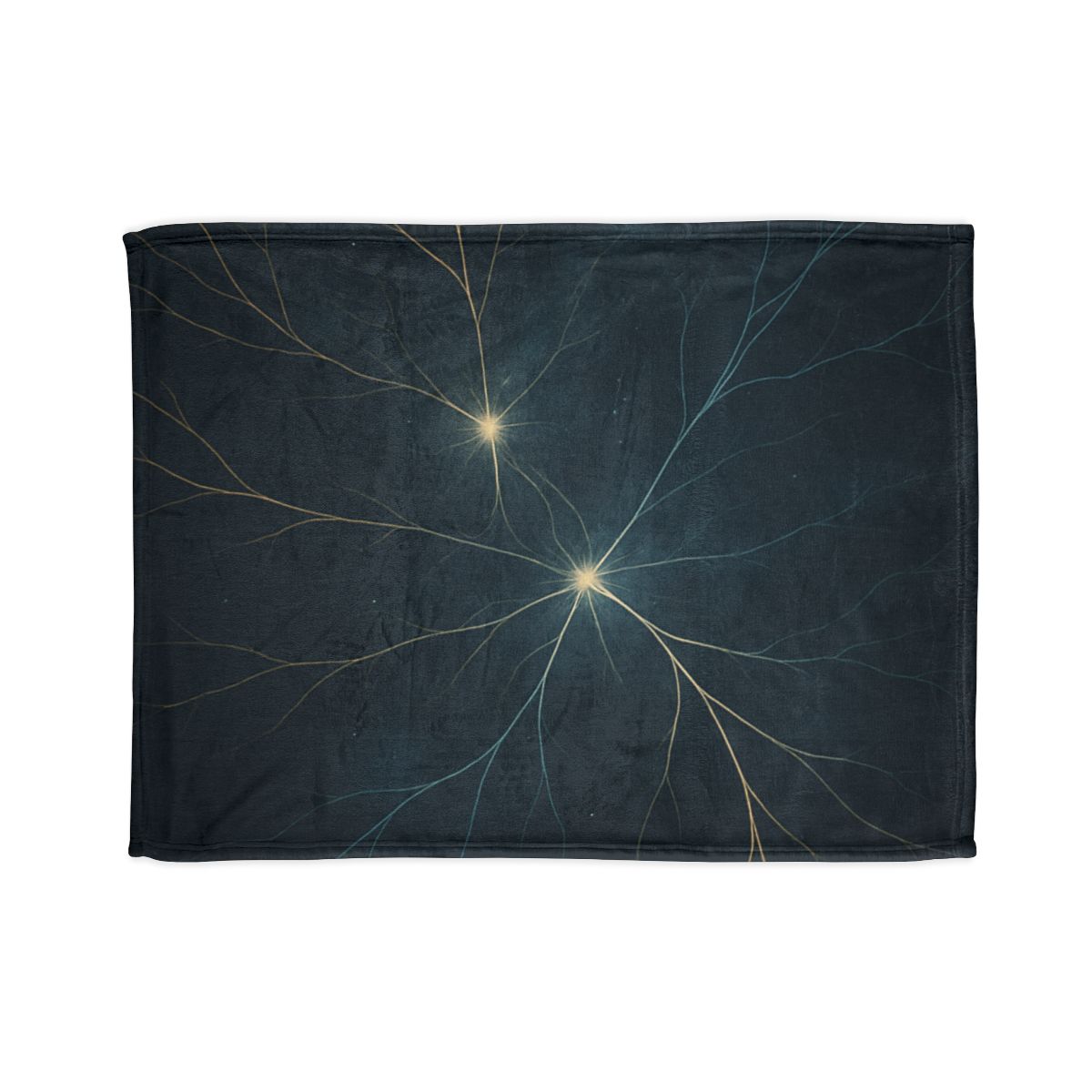 Cosmic Filament Garden Map designer printed blankets