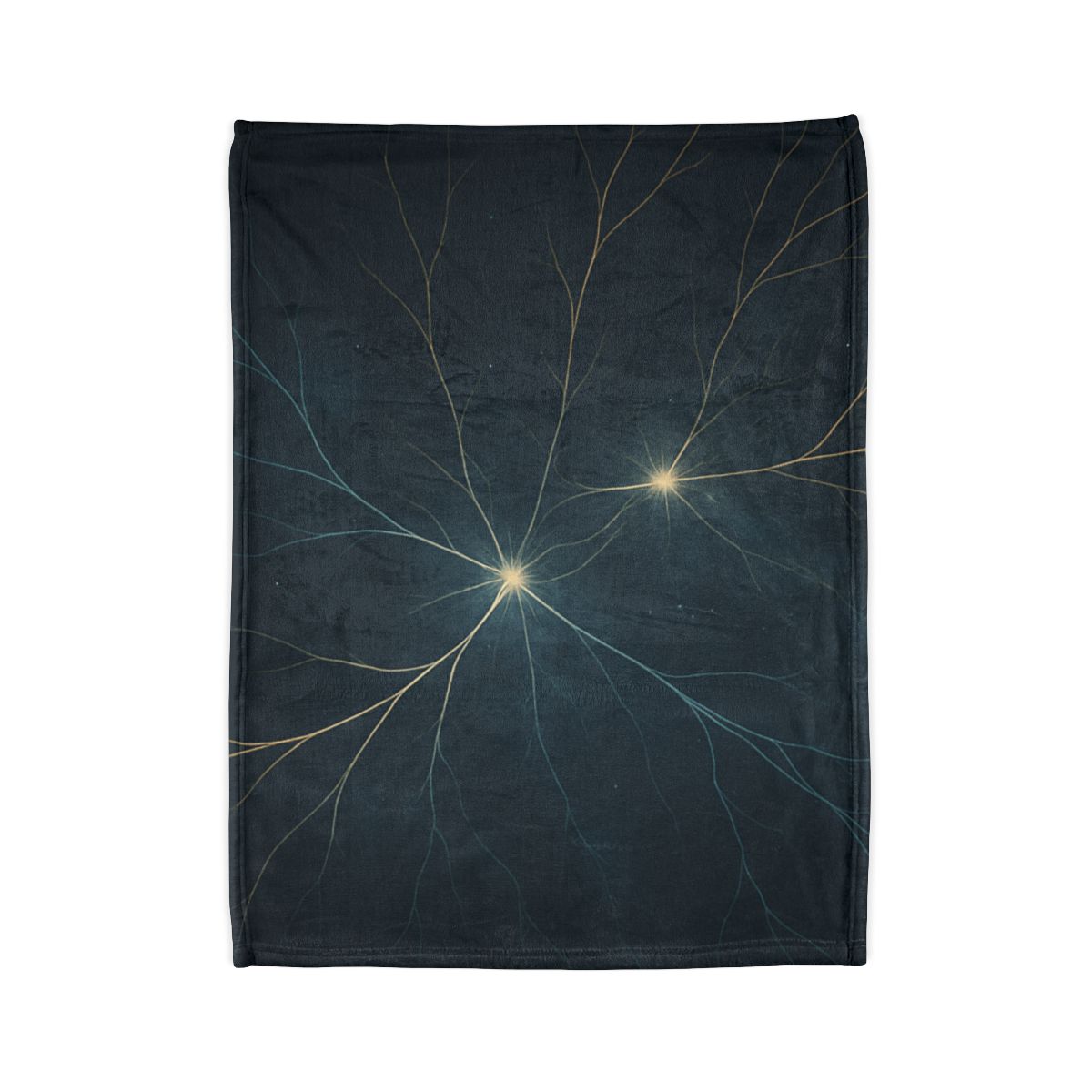 Cosmic Filament Garden Map designer printed blankets