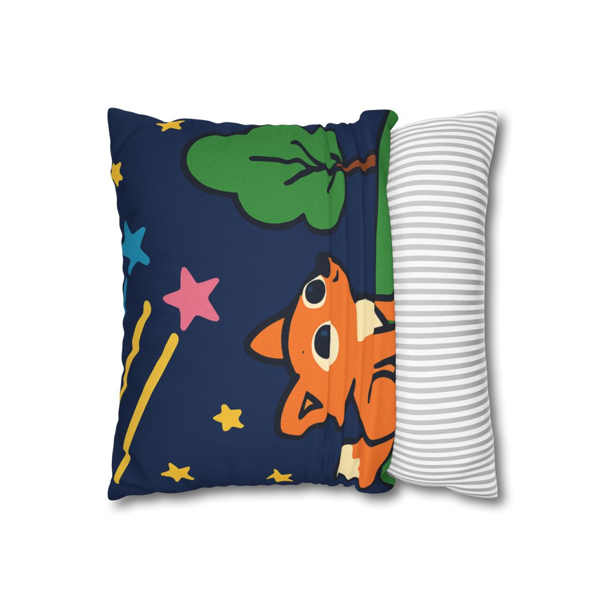 Cosmic Forest Fox And The Shooting Stars unique gift pillow cases