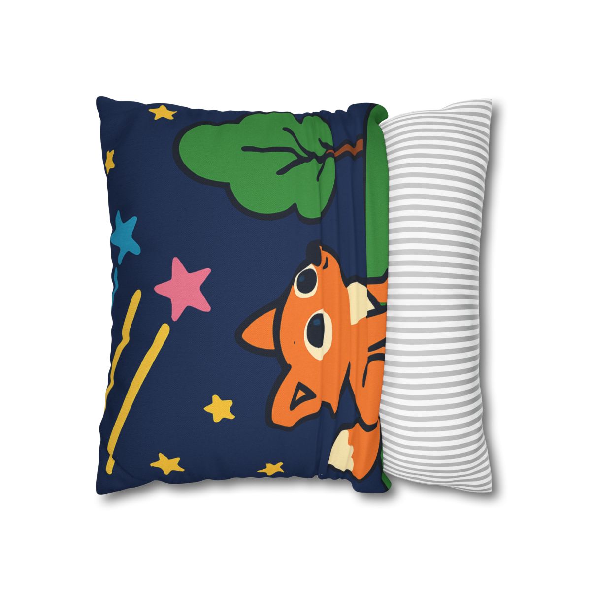 Cosmic Forest Fox And The Shooting Stars unique gift pillow cases