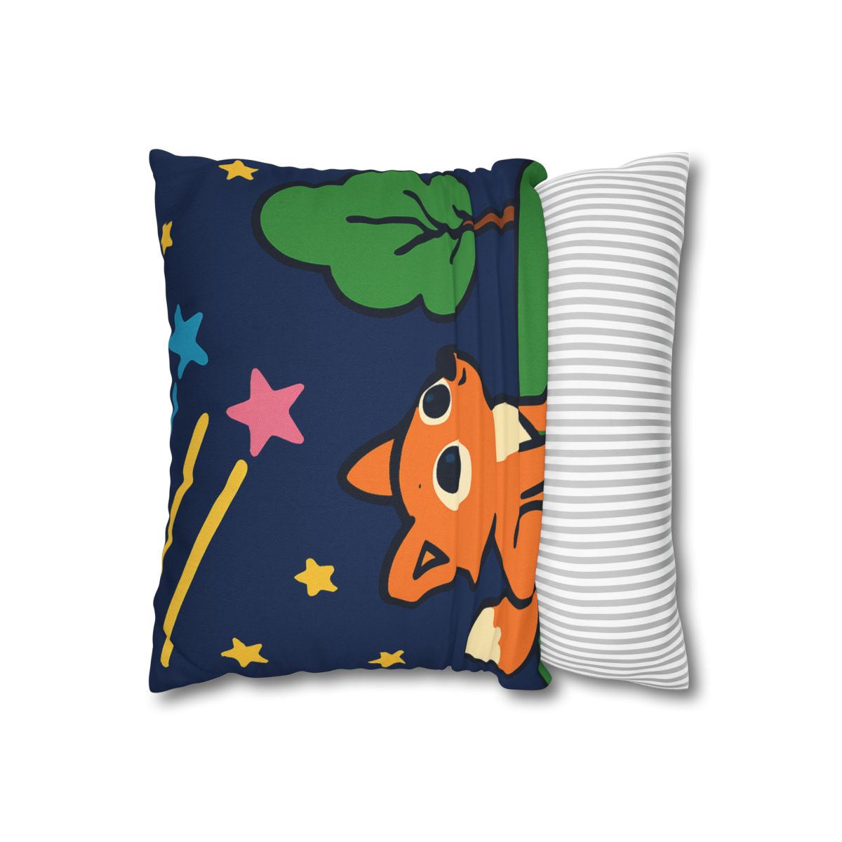 Cosmic Forest Fox And The Shooting Stars unique gift pillow cases