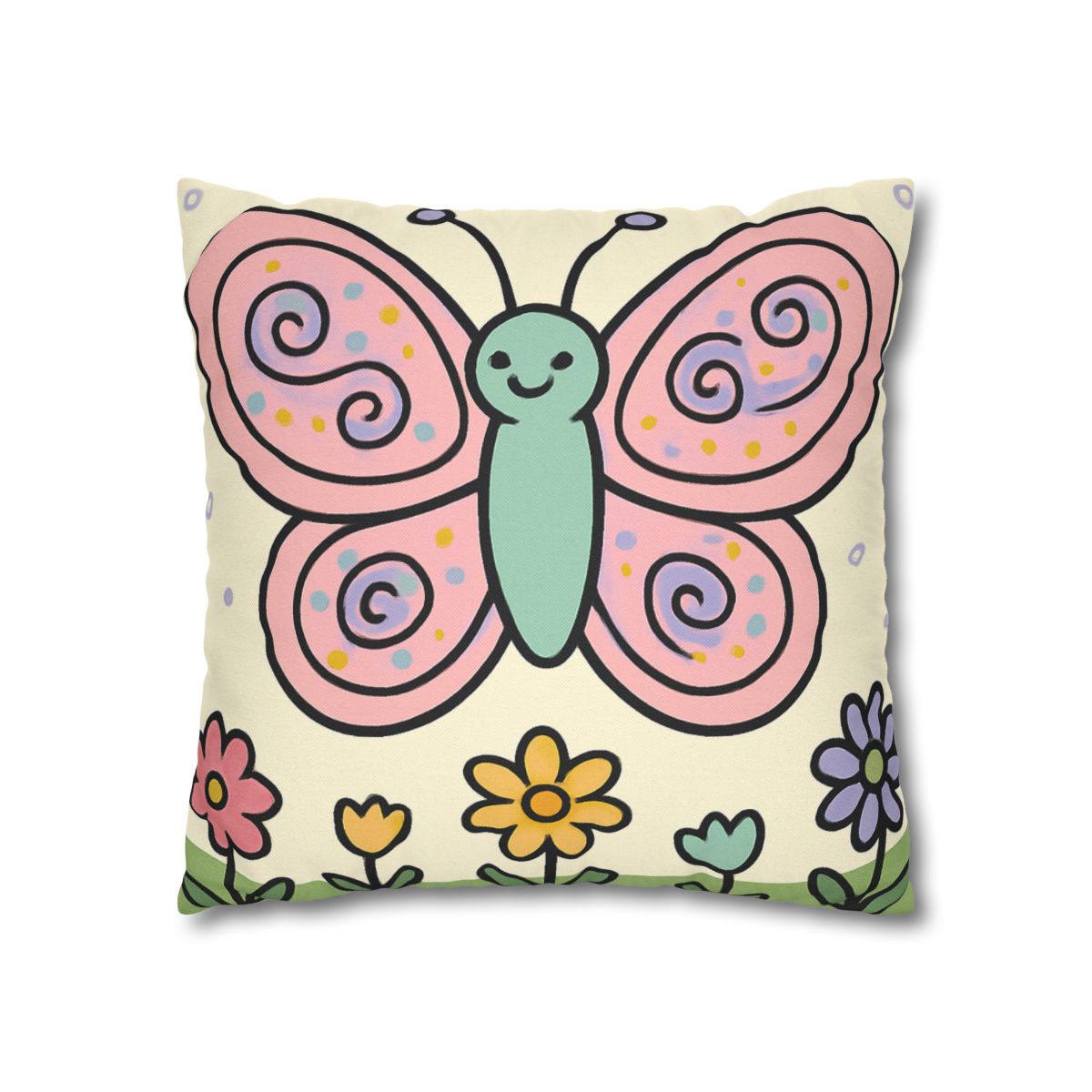 Cosmic Garden Butterfly comfortable bedding pillow covers