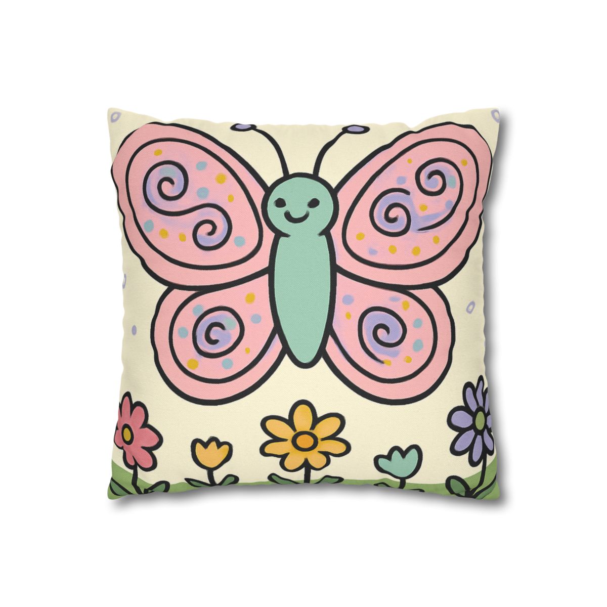 Cosmic Garden Butterfly comfortable bedding pillow covers