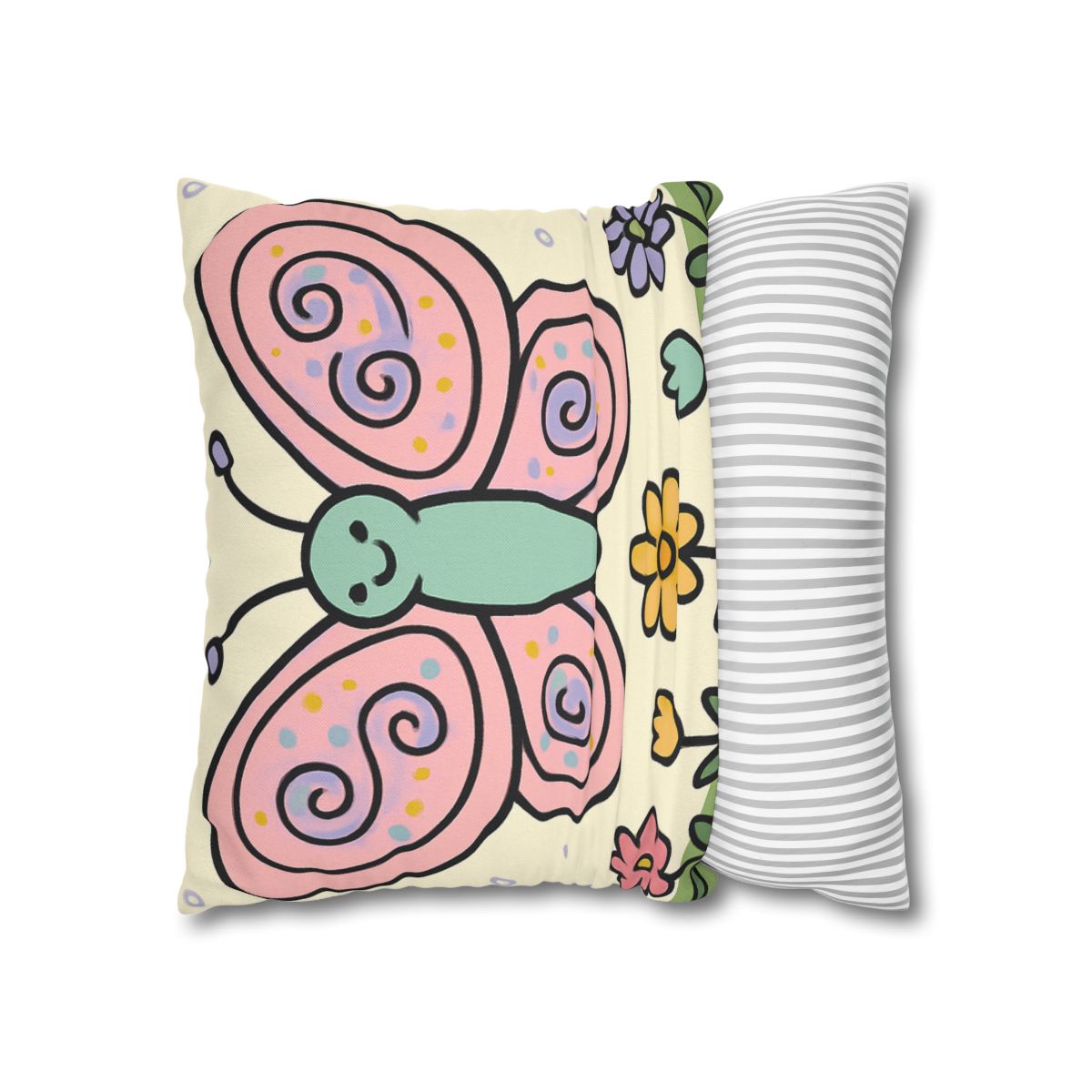 Cosmic Garden Butterfly comfortable bedding pillow covers