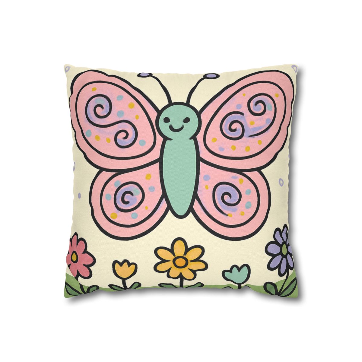 Cosmic Garden Butterfly comfortable bedding pillow covers