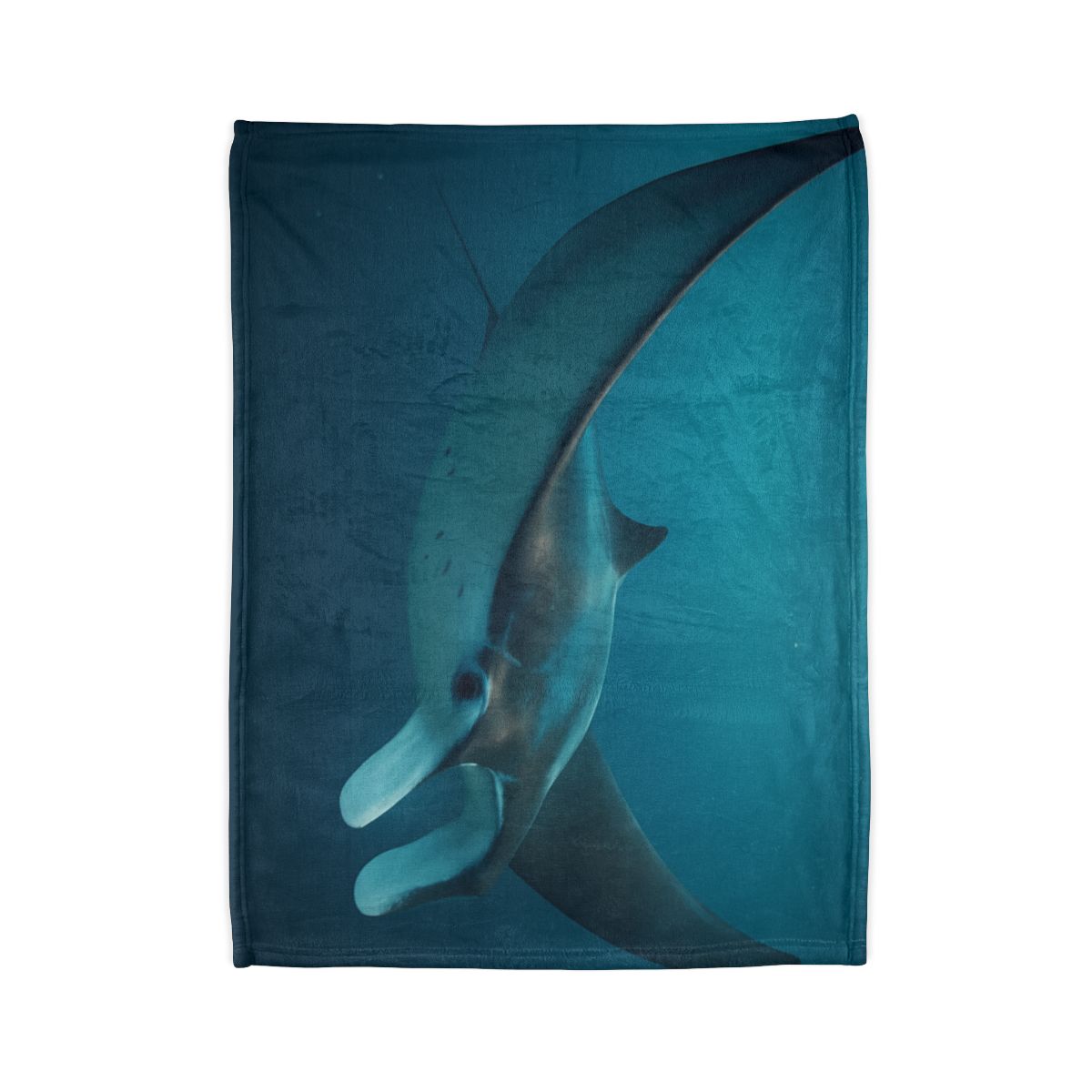 Cosmic Glide Manta Ray custom blankets