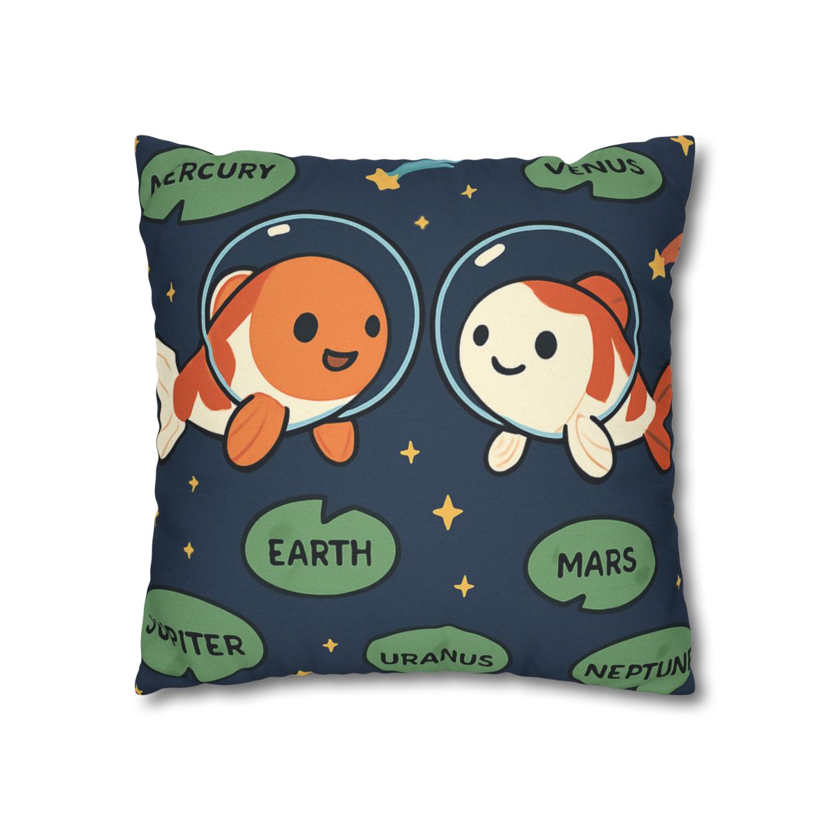 Cosmic Koi Classroom trendy patterned pillow cases