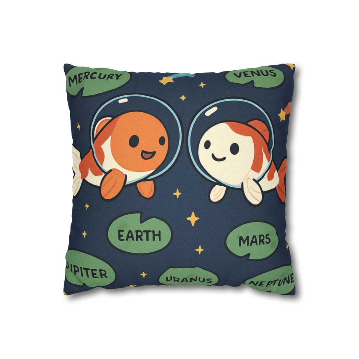 Cosmic Koi Classroom trendy patterned pillow cases