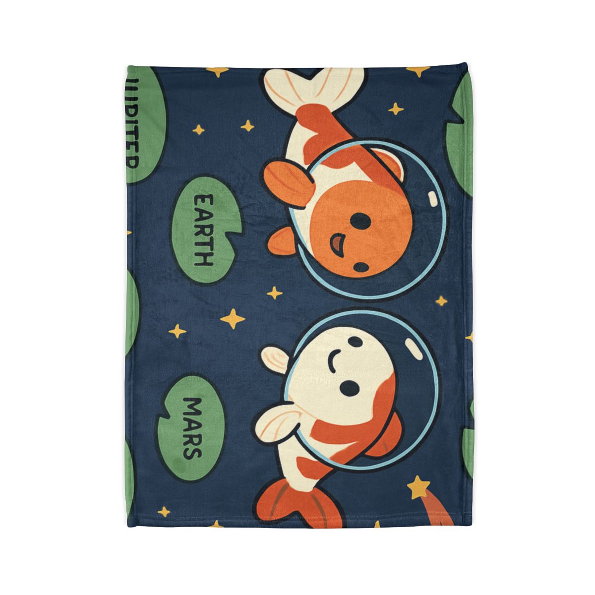 Cosmic Koi Classroom warm winter blankets