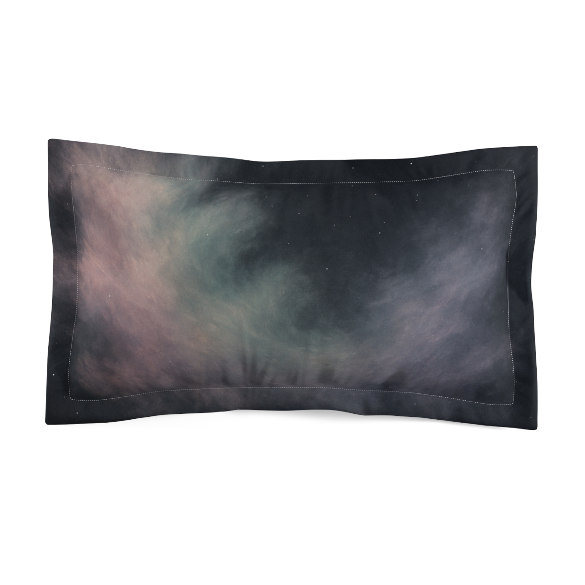 Cosmic Mist Chromatic Drift unique shape pillows