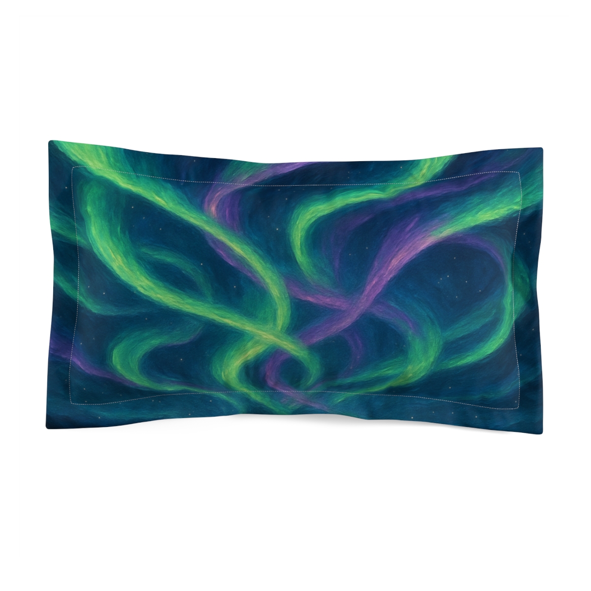 Cosmic Ribbon Aurora trendy accent pillows
