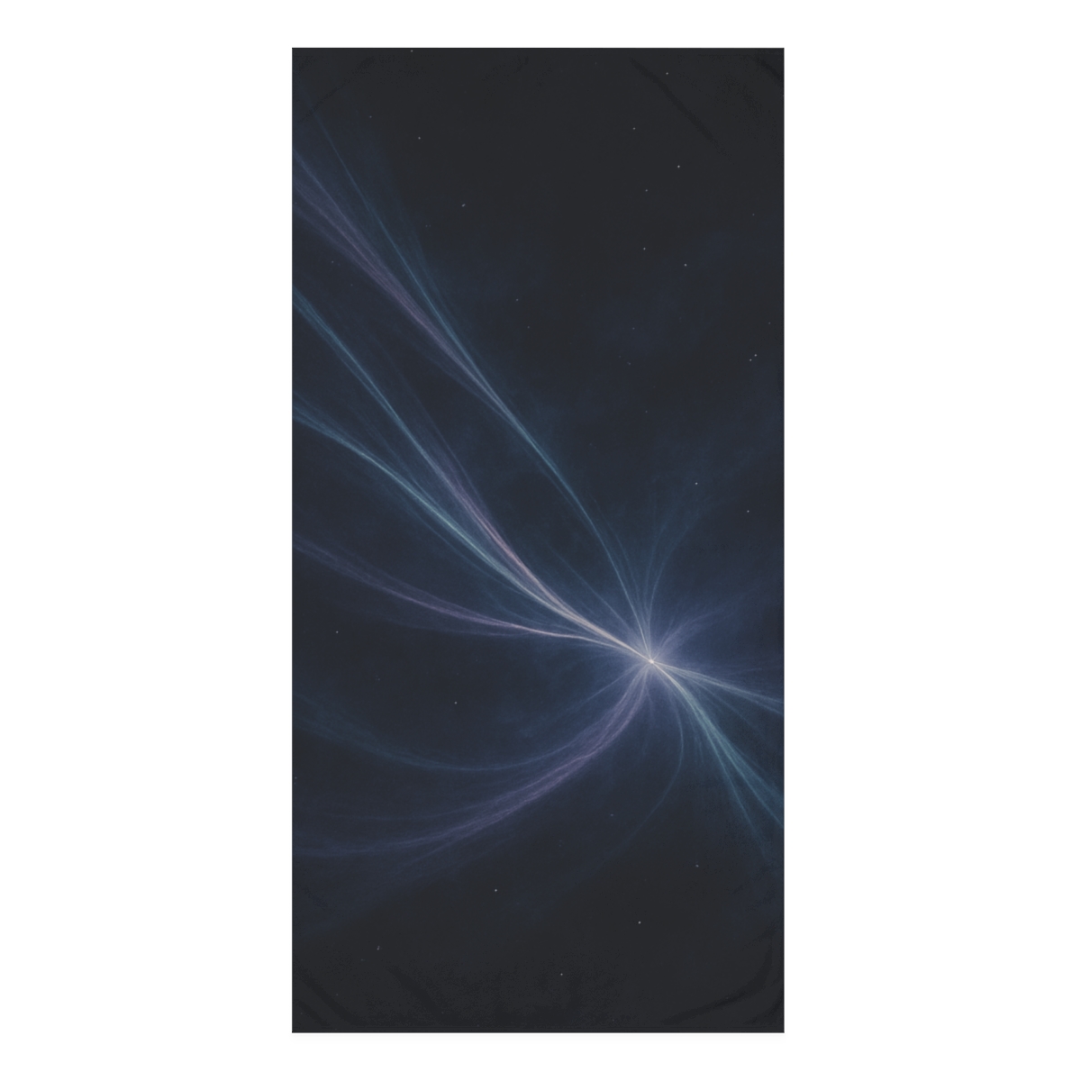 Cosmic Silk Filament Drift soft cotton towels