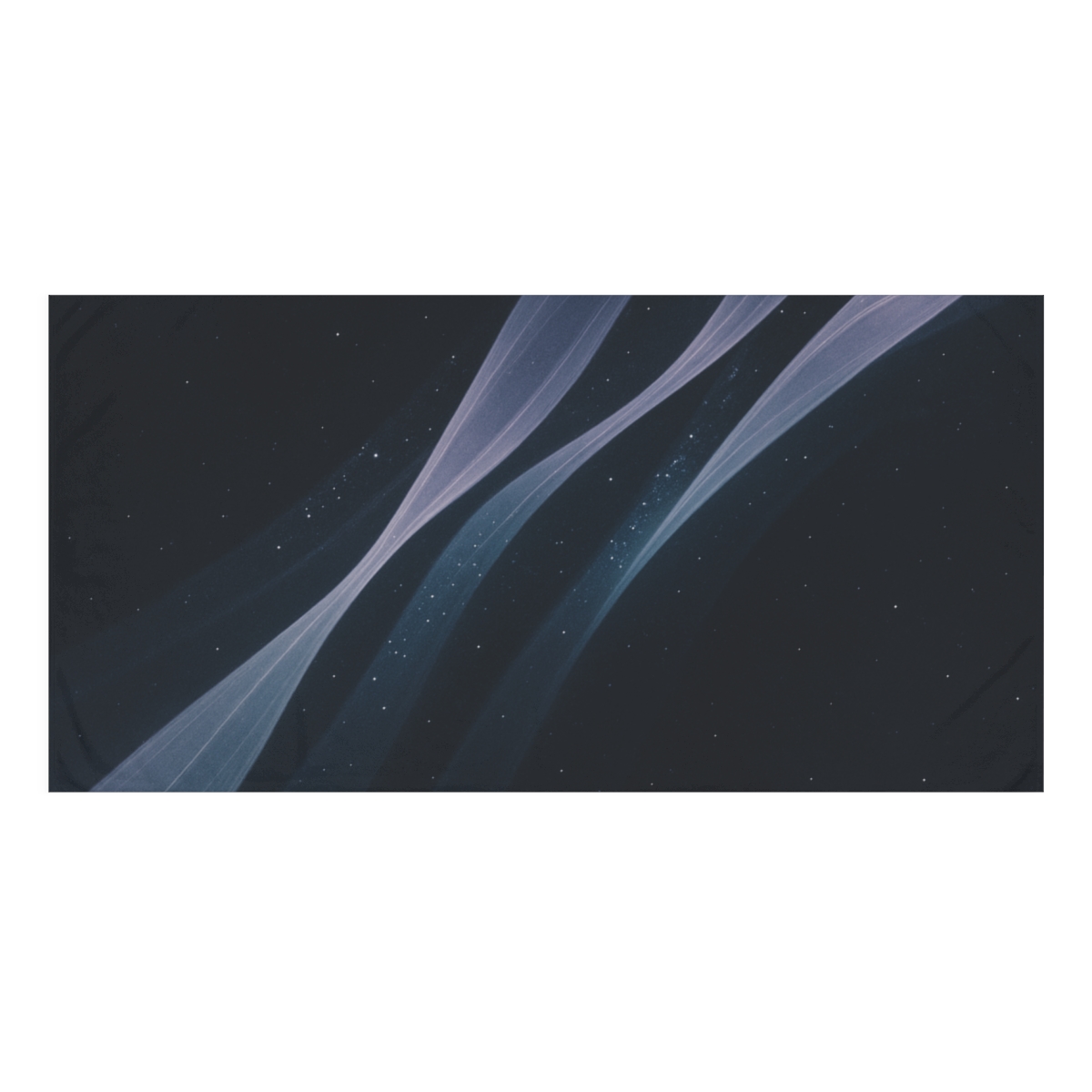 Cosmic Silk Filament Drift unique gift towels