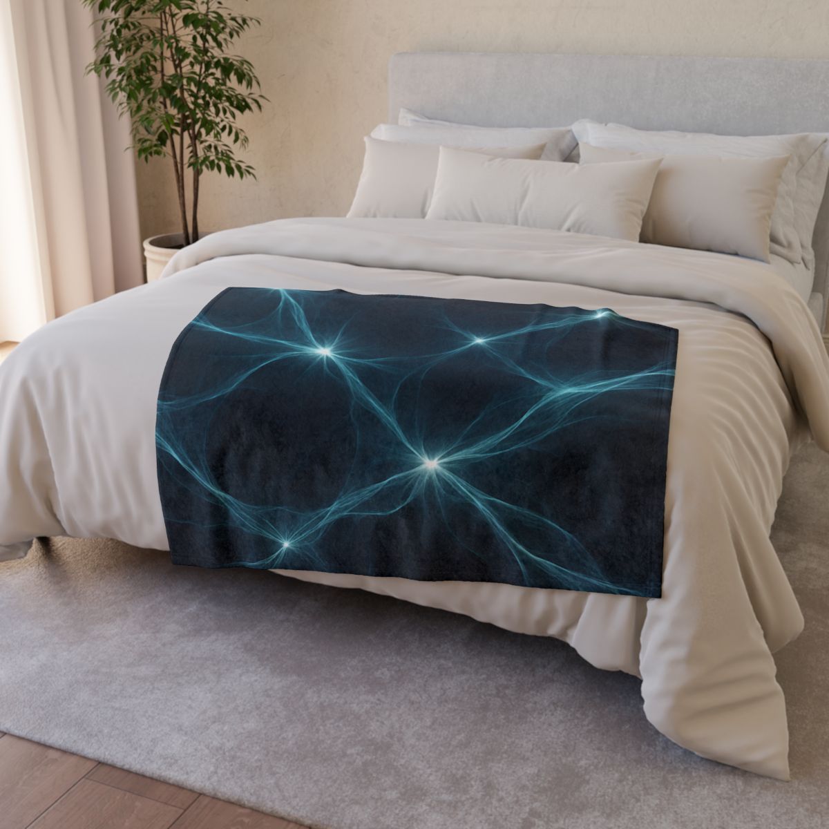 Cosmic Silk Filament Tapestry decorative home blankets