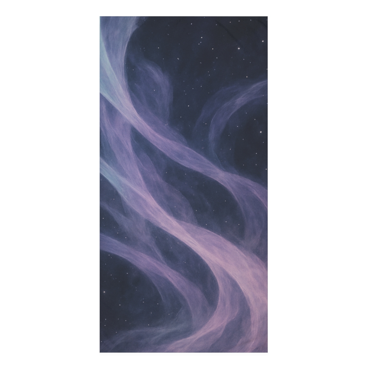 Cosmic Tidal Veils designer printed towels