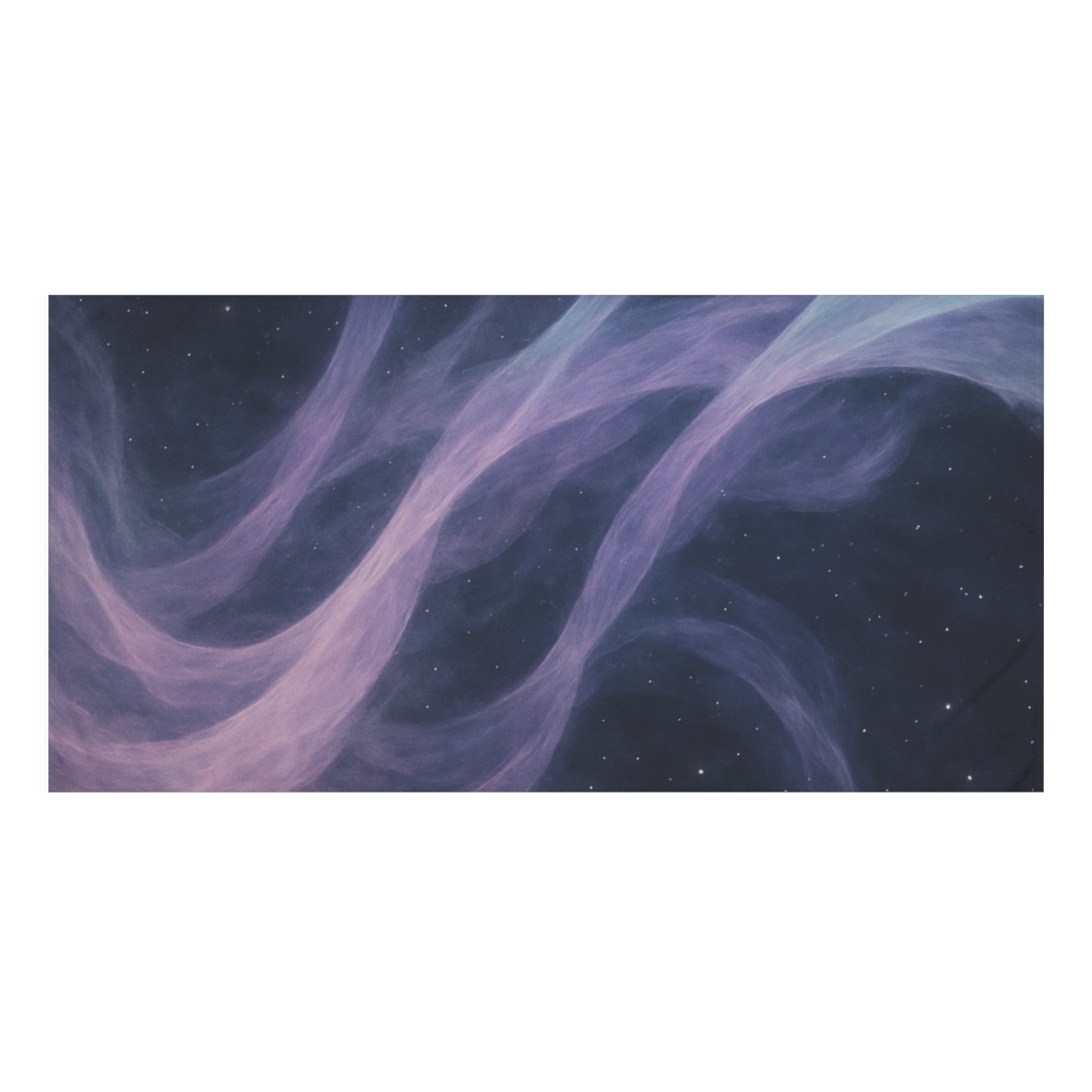 Cosmic Tidal Veils designer printed towels