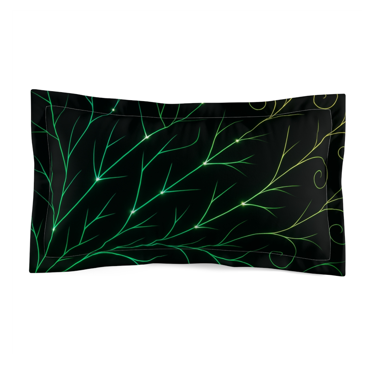 Cosmic Vine Filament Web custom pillows