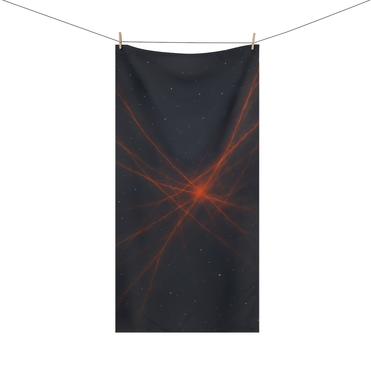 Cosmic Web Ember Filaments decorative home towelscustom towels