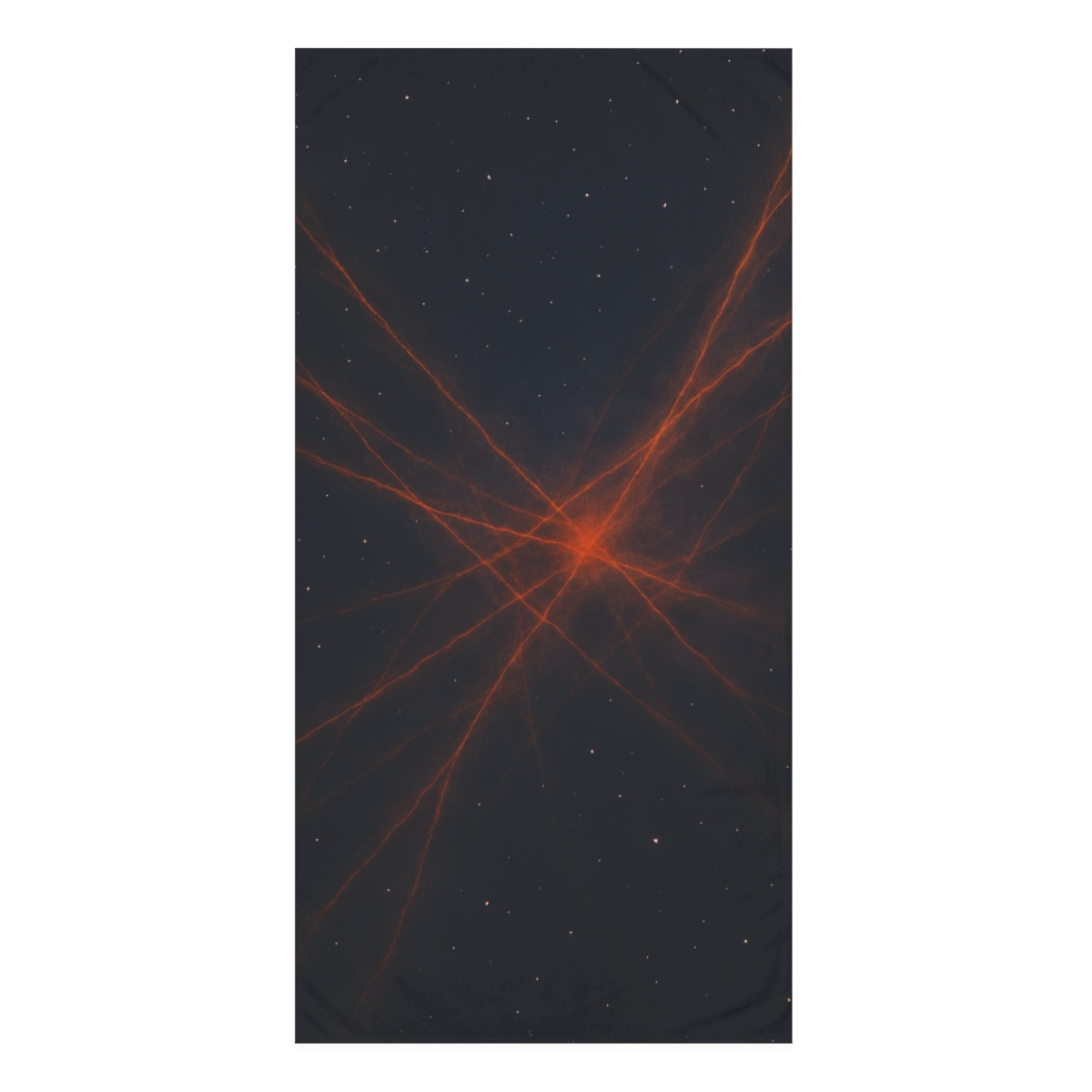 Cosmic Web Ember Filaments decorative home towelscustom towels