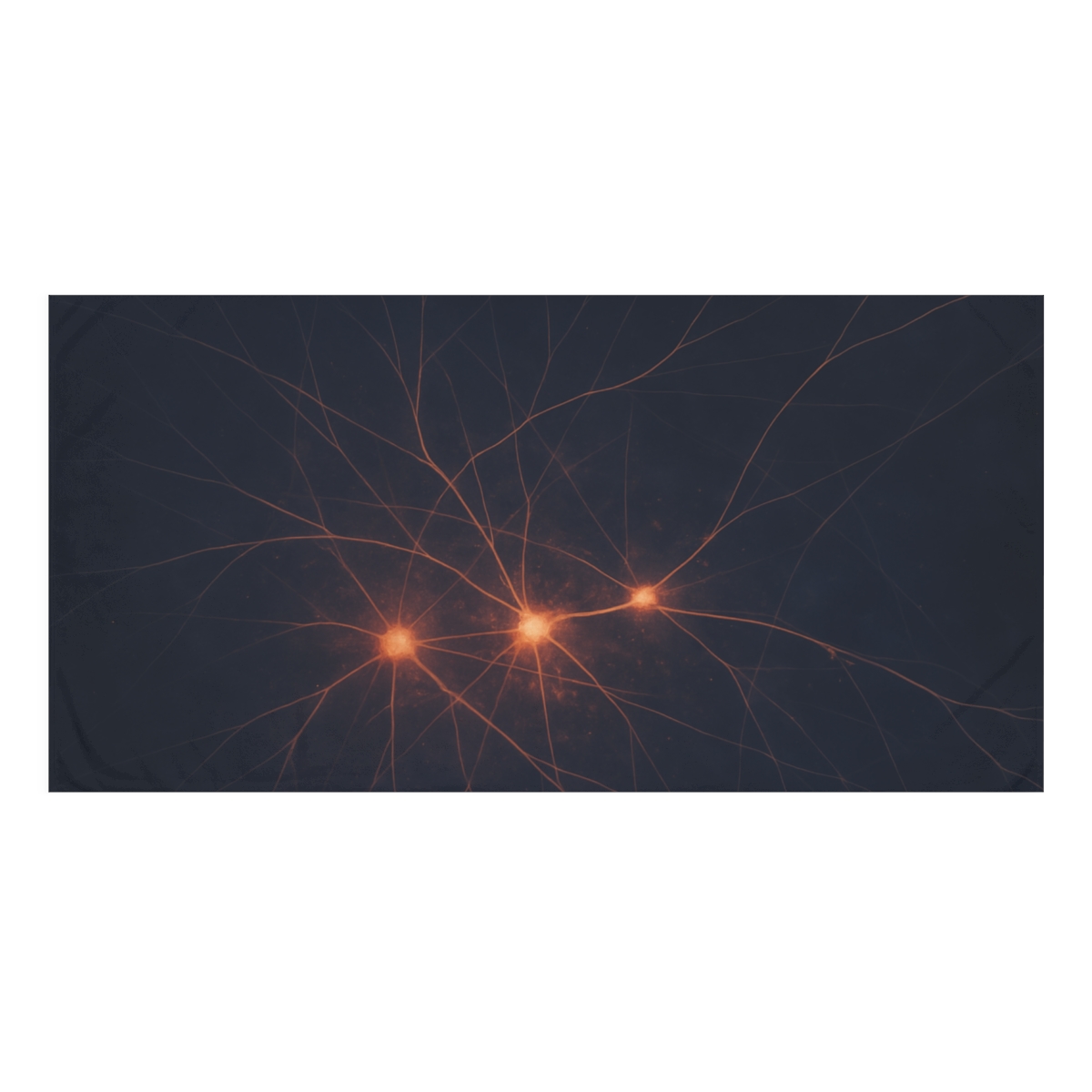 Cosmic Web Emberscape soft cotton towels