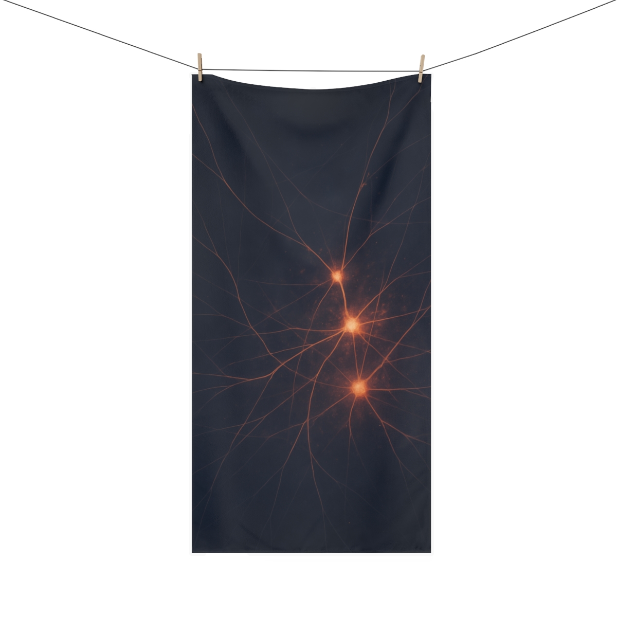 Cosmic Web Emberscape soft cotton towels