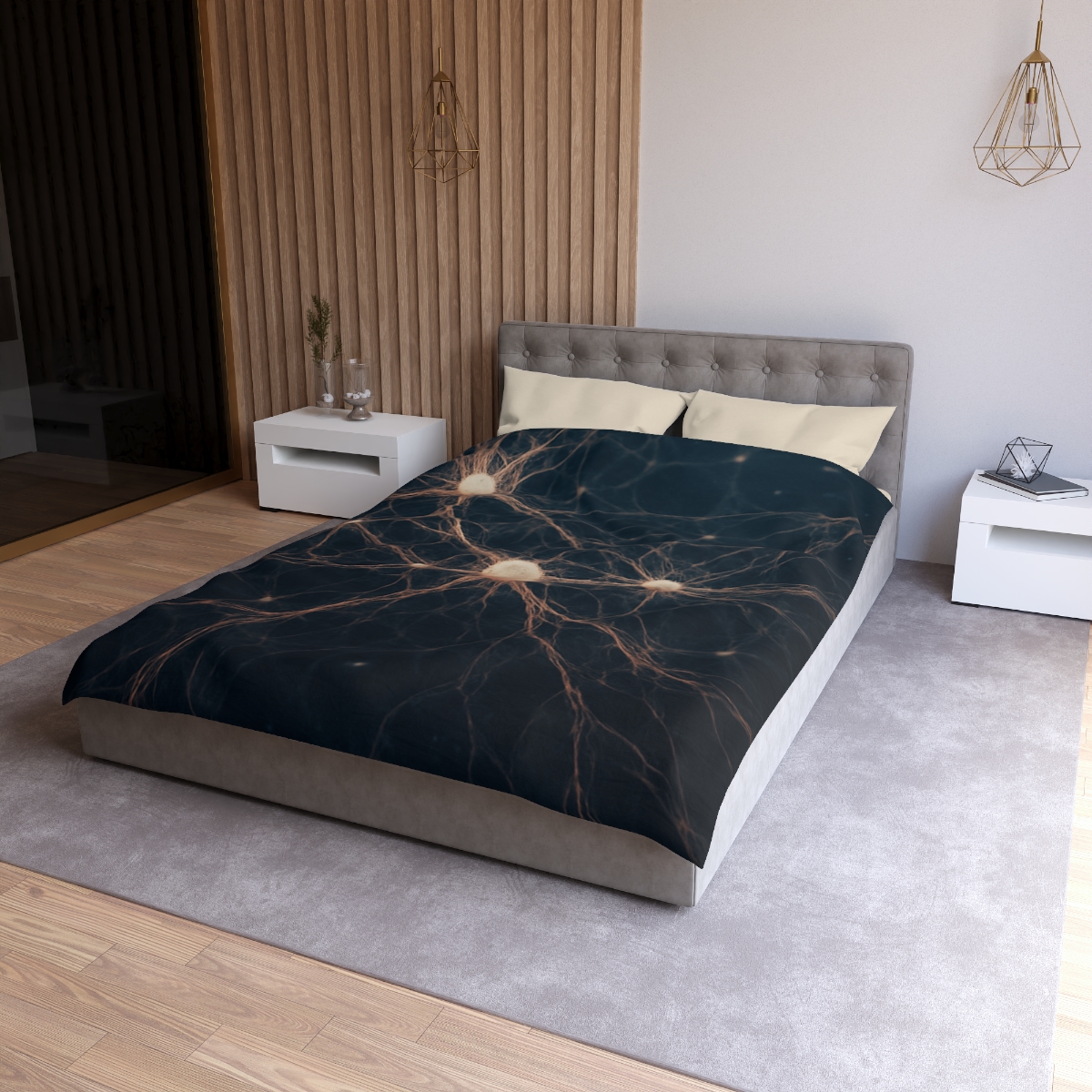 Cosmic Web Filament personalized bedding duvets