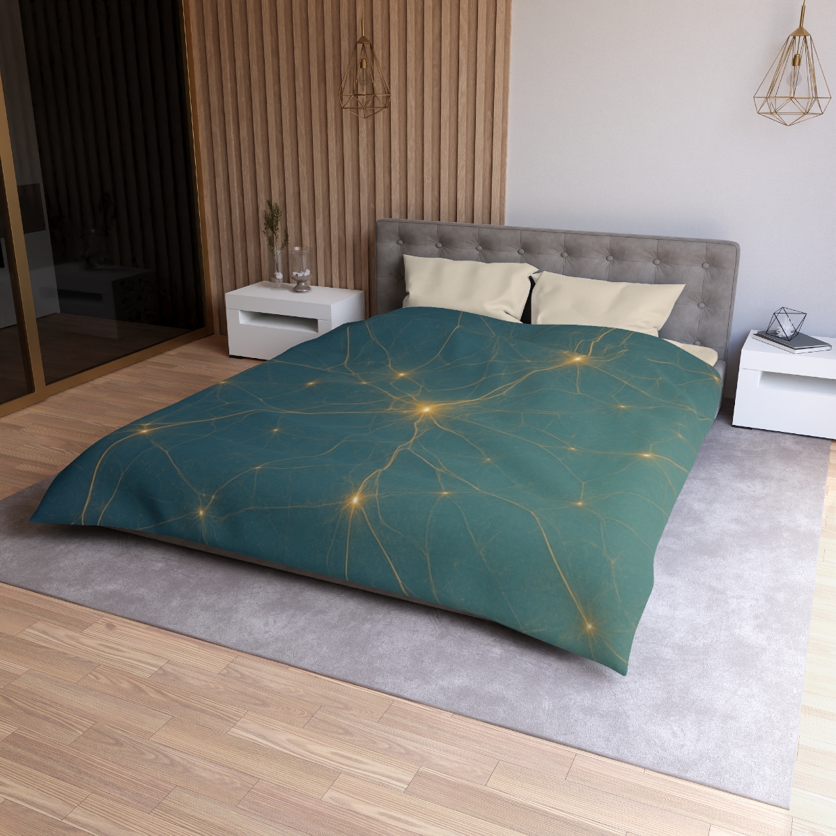 Cosmic Web Filament personalized bedding duvets