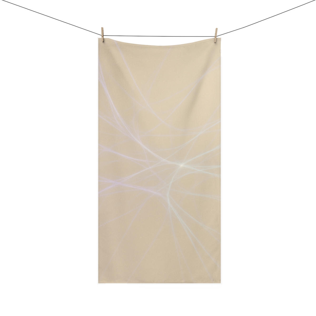 Cosmic Web Filament designer printed towels