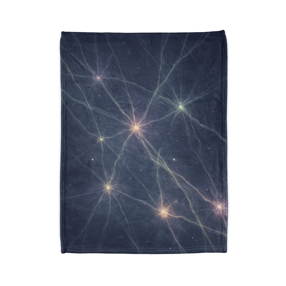 Cosmic Web Filament Garden stylish throw blankets