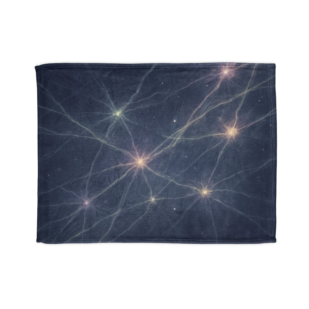 Cosmic Web Filament Garden stylish throw blankets