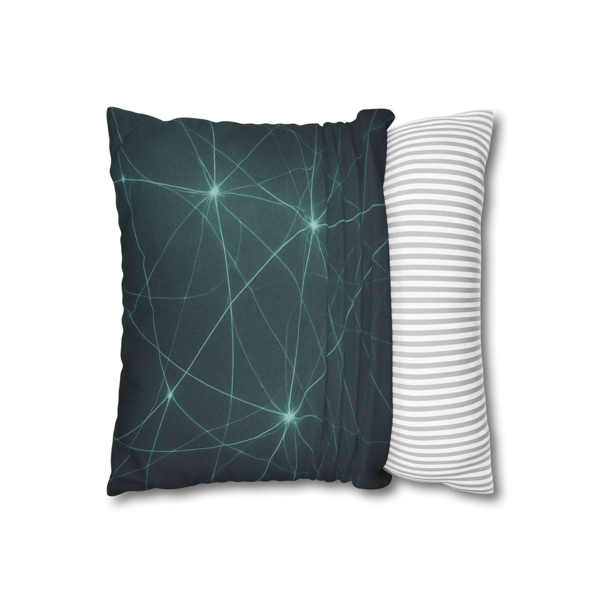 Cosmic Web Filament Glow personalized pillow covers