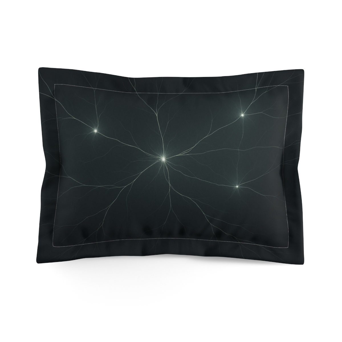 Cosmic Web Filament Lacework stylish throw pillows