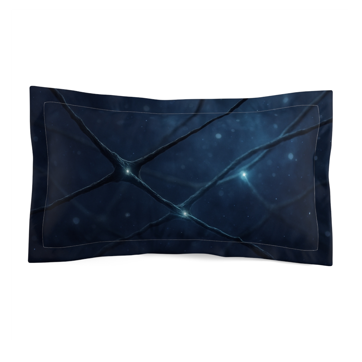 Cosmic Web Filament Trail designer printed pillows