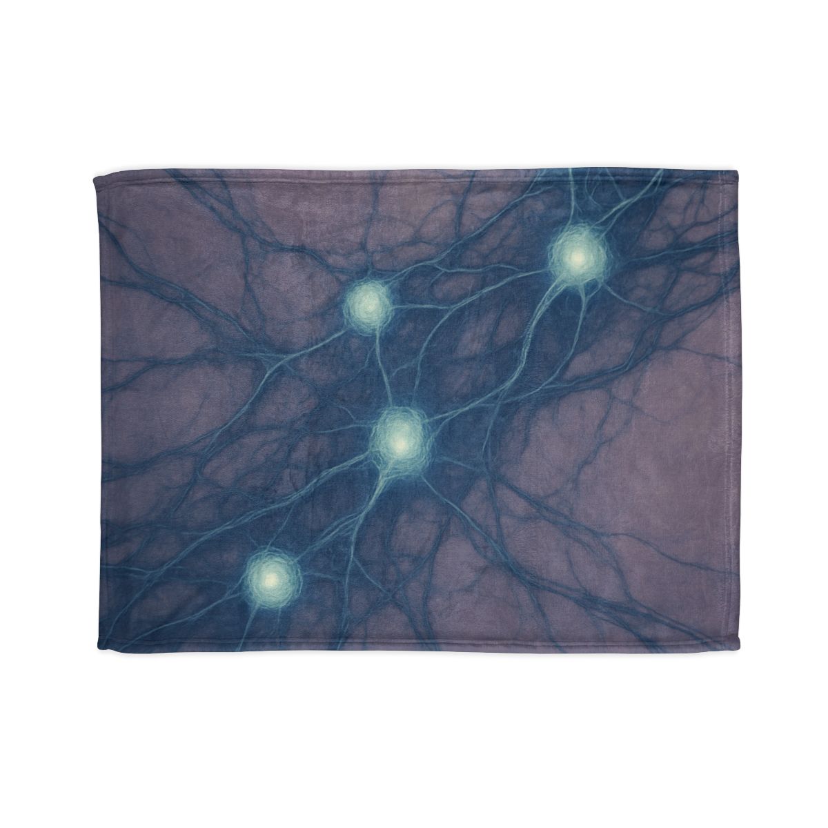 Cosmic Web Filament Weave soft fleece blankets