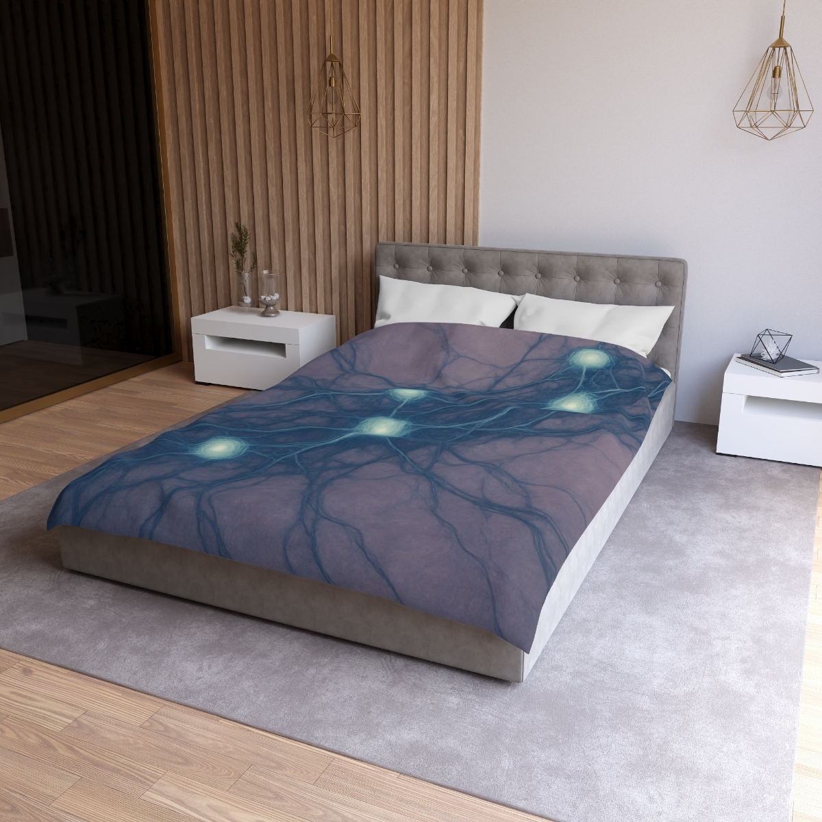 Cosmic Web Filament Weave stylish duvet covers