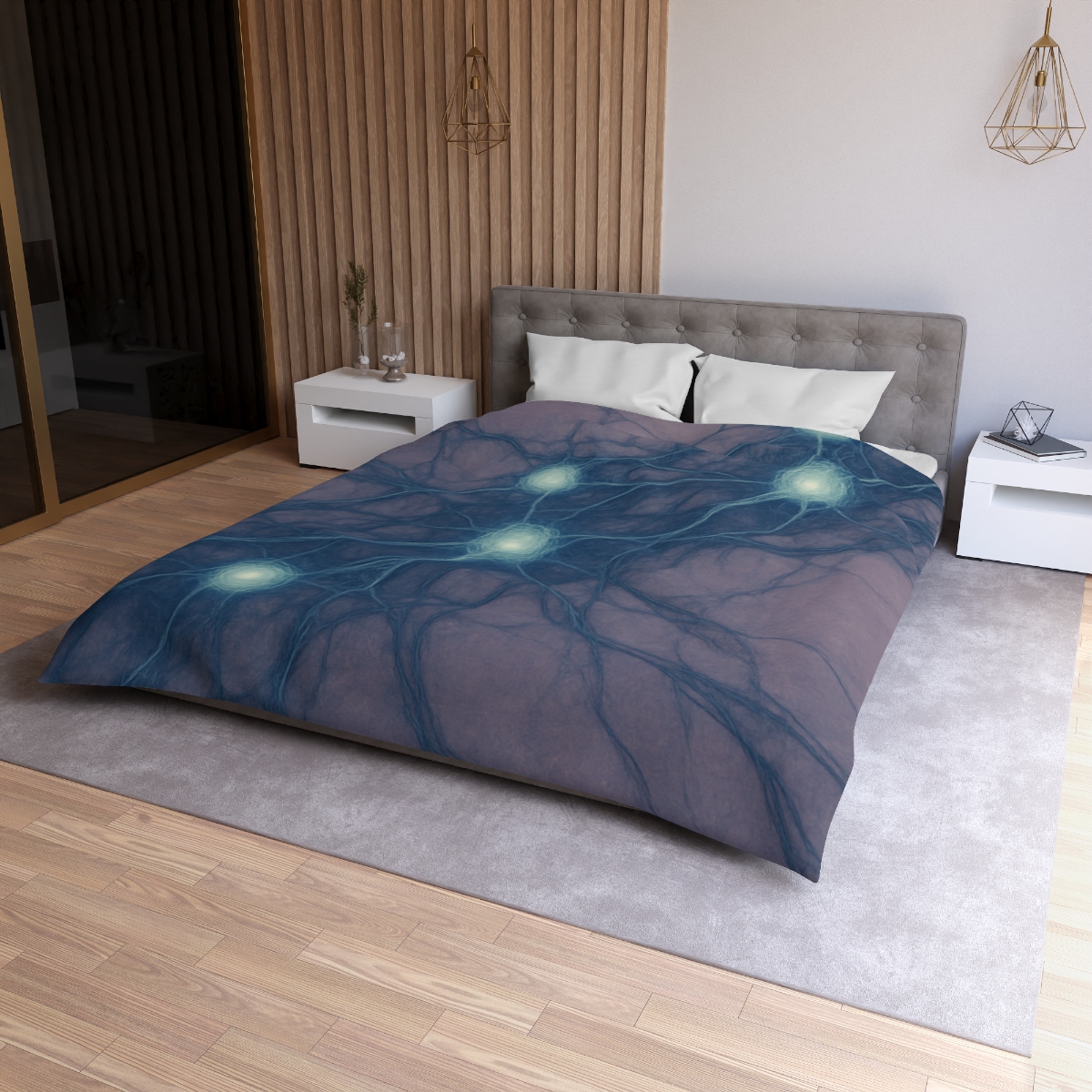 Cosmic Web Filament Weave stylish duvet covers