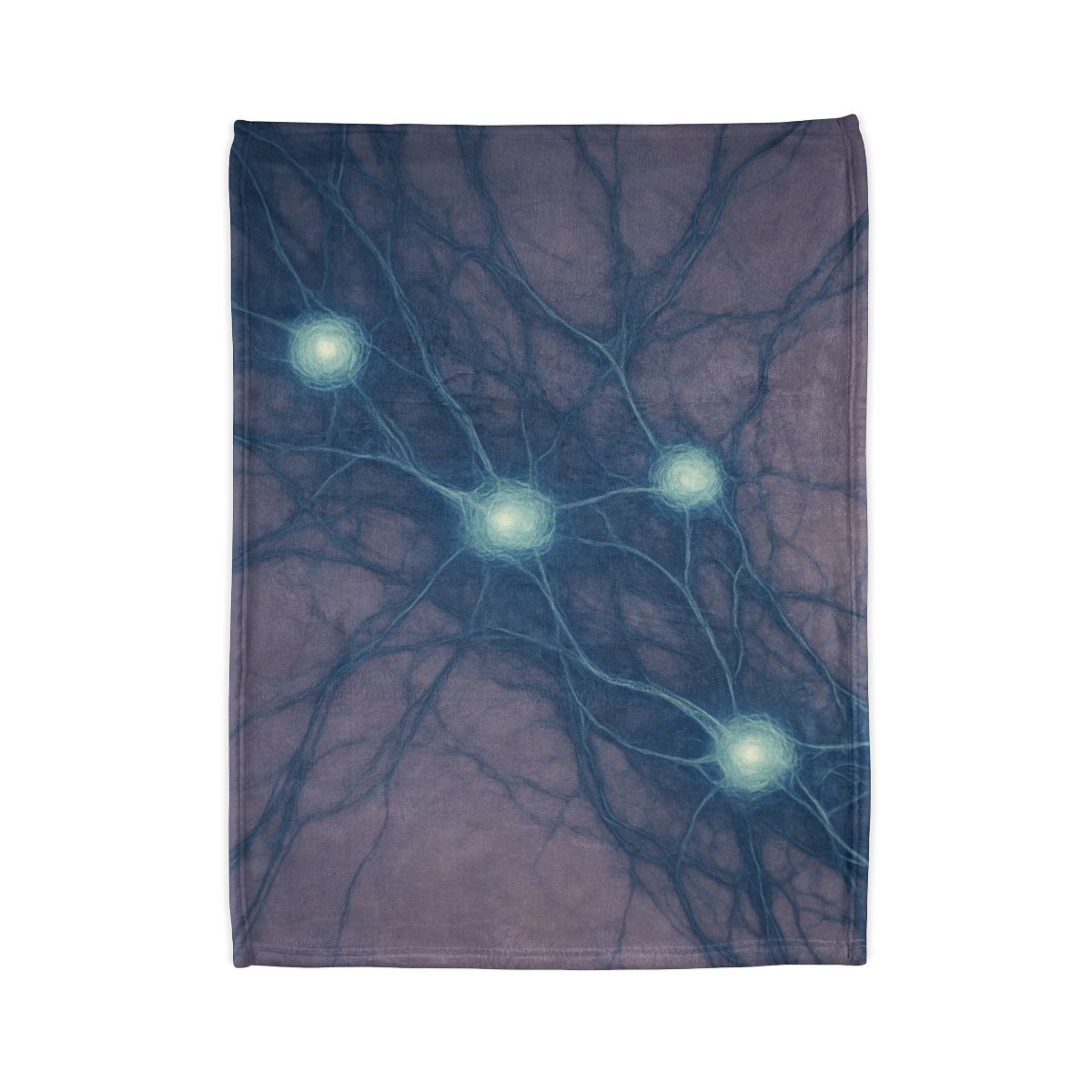 Cosmic Web Filament Weave soft fleece blankets