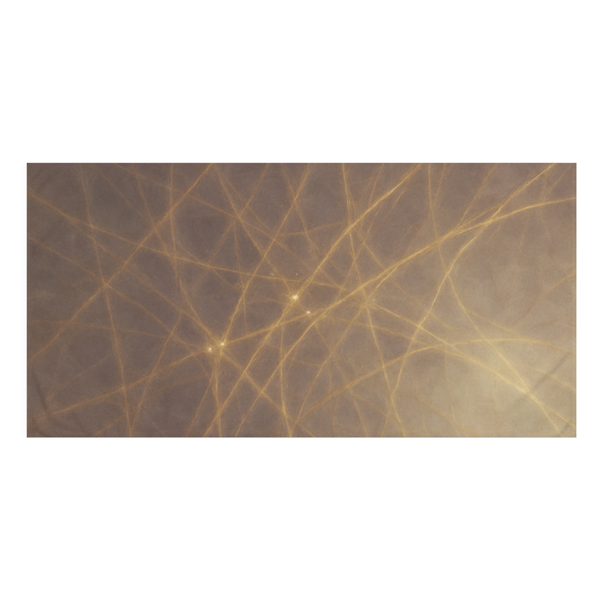 Cosmic Web Filigree personalized bath towels