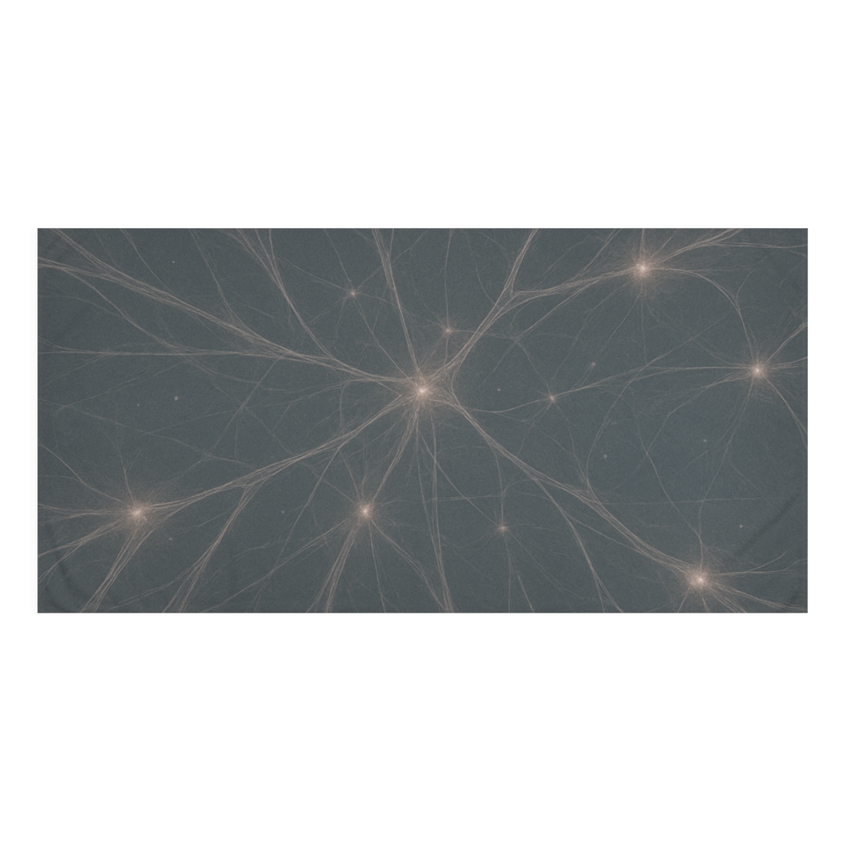 Cosmic Web Lattice decorative home towelscustom towels