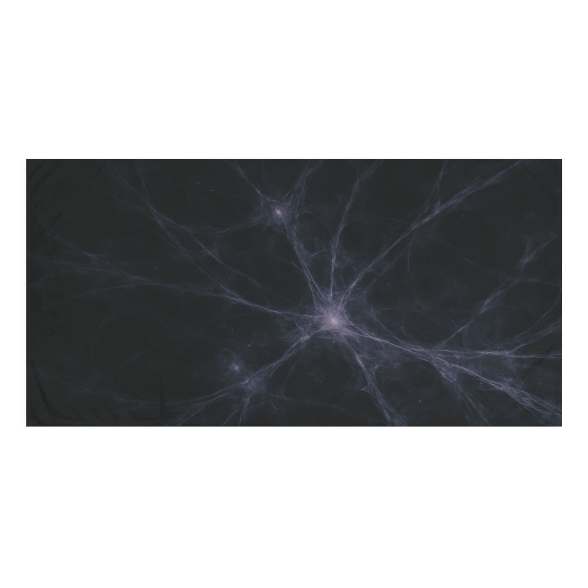 Cosmic Web Silhouette unique gift towels