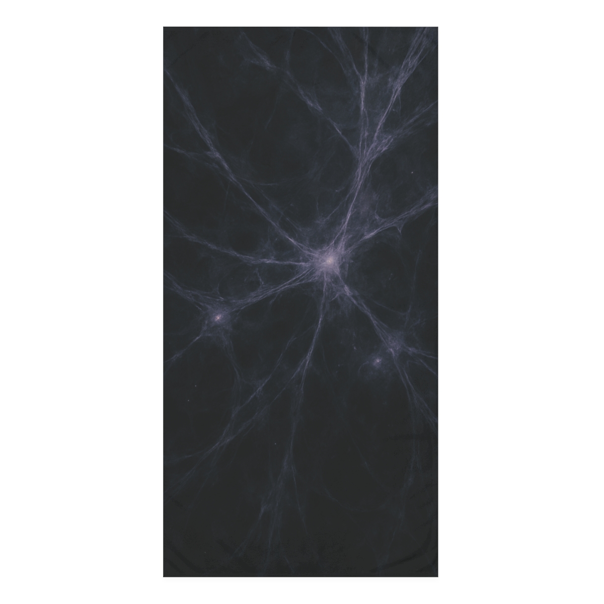 Cosmic Web Silhouette unique gift towels